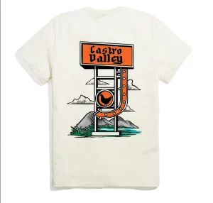 Village Sign Graphic Tee in Natural
