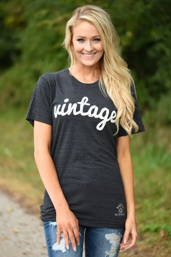 Vintage Tee by OK Tease