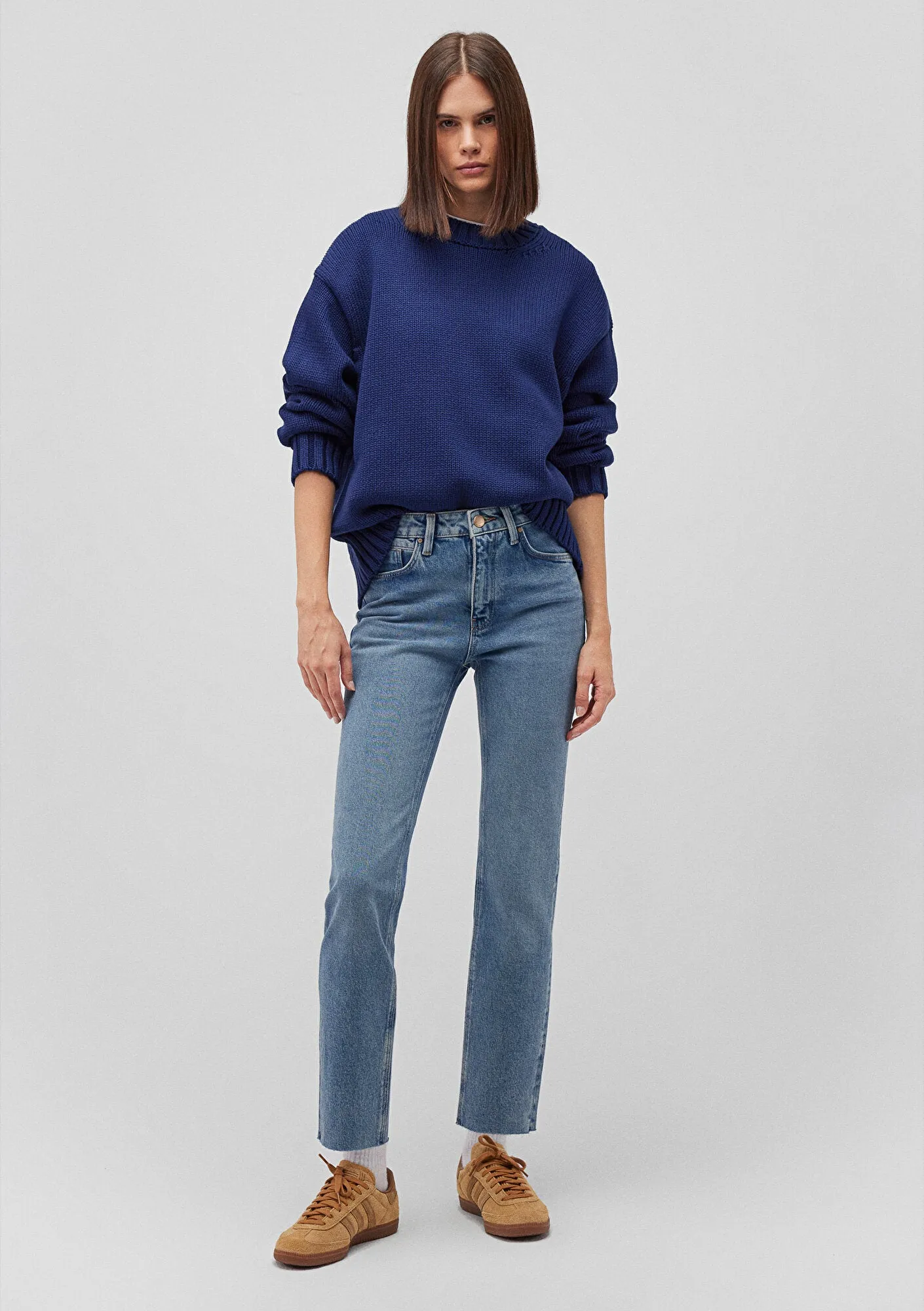 Viola Mid Indigo Mavi Premium Jean Pants