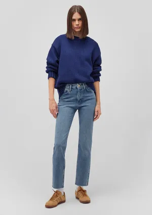 Viola Mid Indigo Mavi Premium Jean Pants