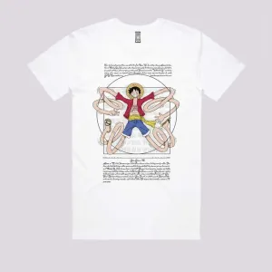 Vitruvian Luffy T-Shirt