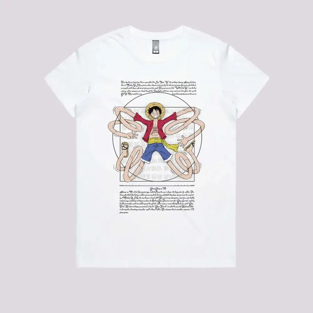 Vitruvian Luffy T-Shirt