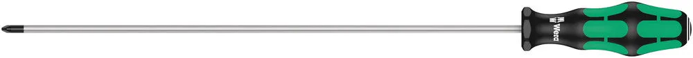Wera 05009313001 355 PZ Screwdriver for Pozidriv screws, PZ 1 x 300 mm