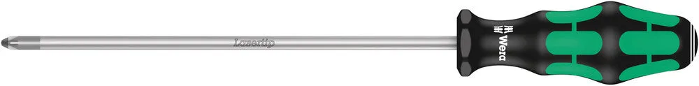 Wera 05009317001 355 PZ Screwdriver for Pozidriv screws, PZ 2 x 200 mm