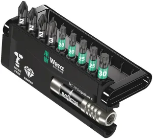 Wera 05057417001 Bit-Check 10 Impaktor 4, 10 pieces