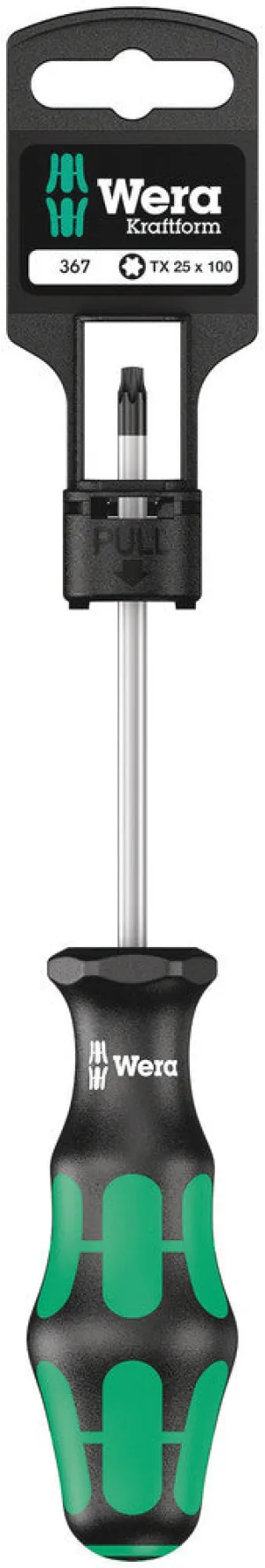 Wera 05100063001 367 SB Screwdriver for TORX® screws, TX 25 x 100 mm