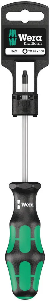 Wera 05100063001 367 SB Screwdriver for TORX® screws, TX 25 x 100 mm
