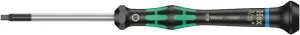Wera 05118080001 2054 Screwdriver for hexagon socket screws for electronic applications, 3/32" x 60 mm
