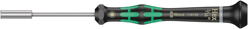 Wera 05118135001 2069 Nutdriver for electronic applications, 3/16" x 60 mm