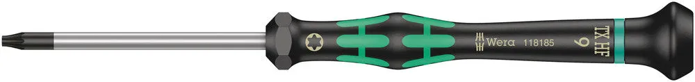 Wera 05118185001 2067 TORX® HF Screwdriver with holding function for electronic applications, TX 9 x 60 mm
