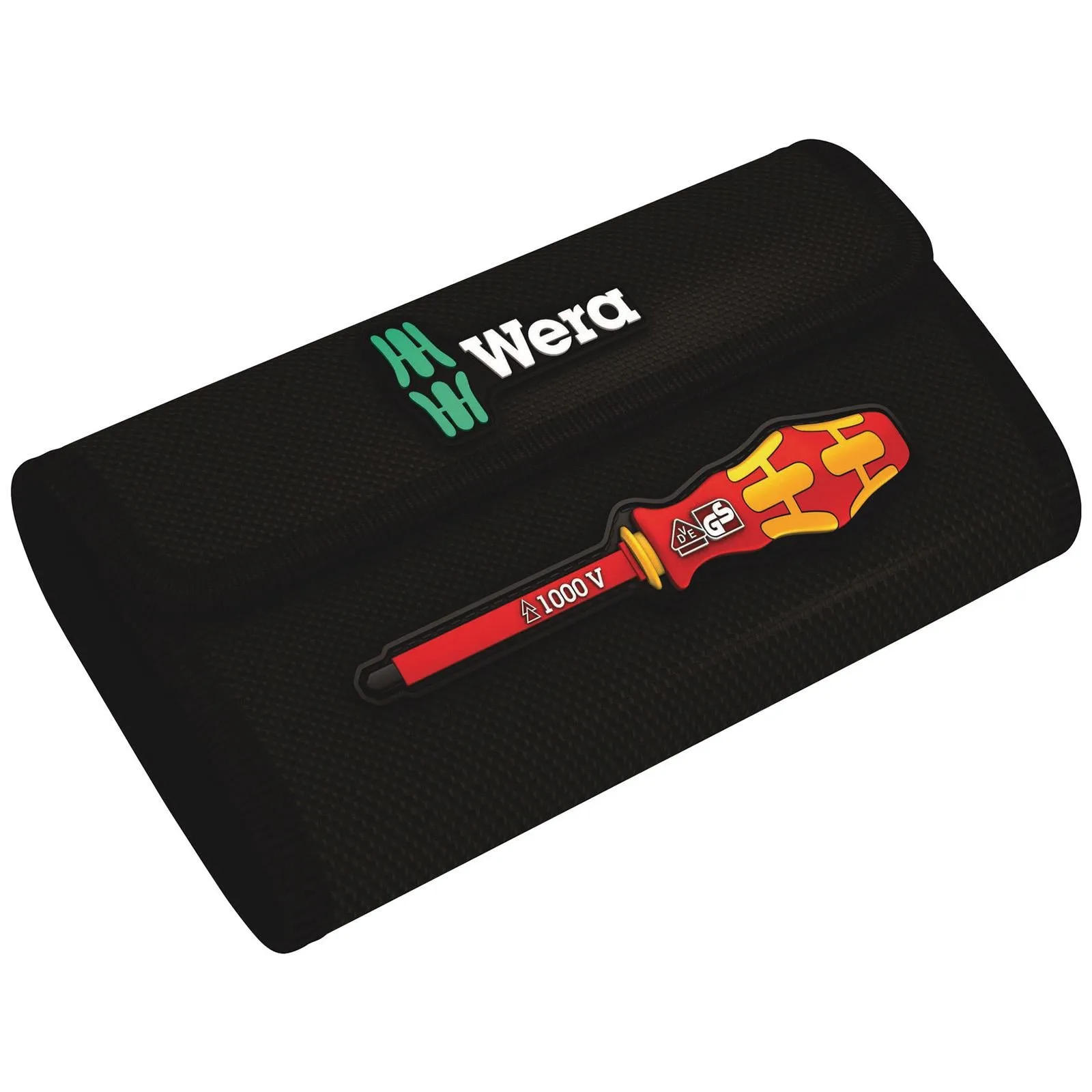 Wera Interchangeable VDE Screwdriver Set Kraftform Kompakt VDE 16 Universal 1 Tool Finder 16 Pieces