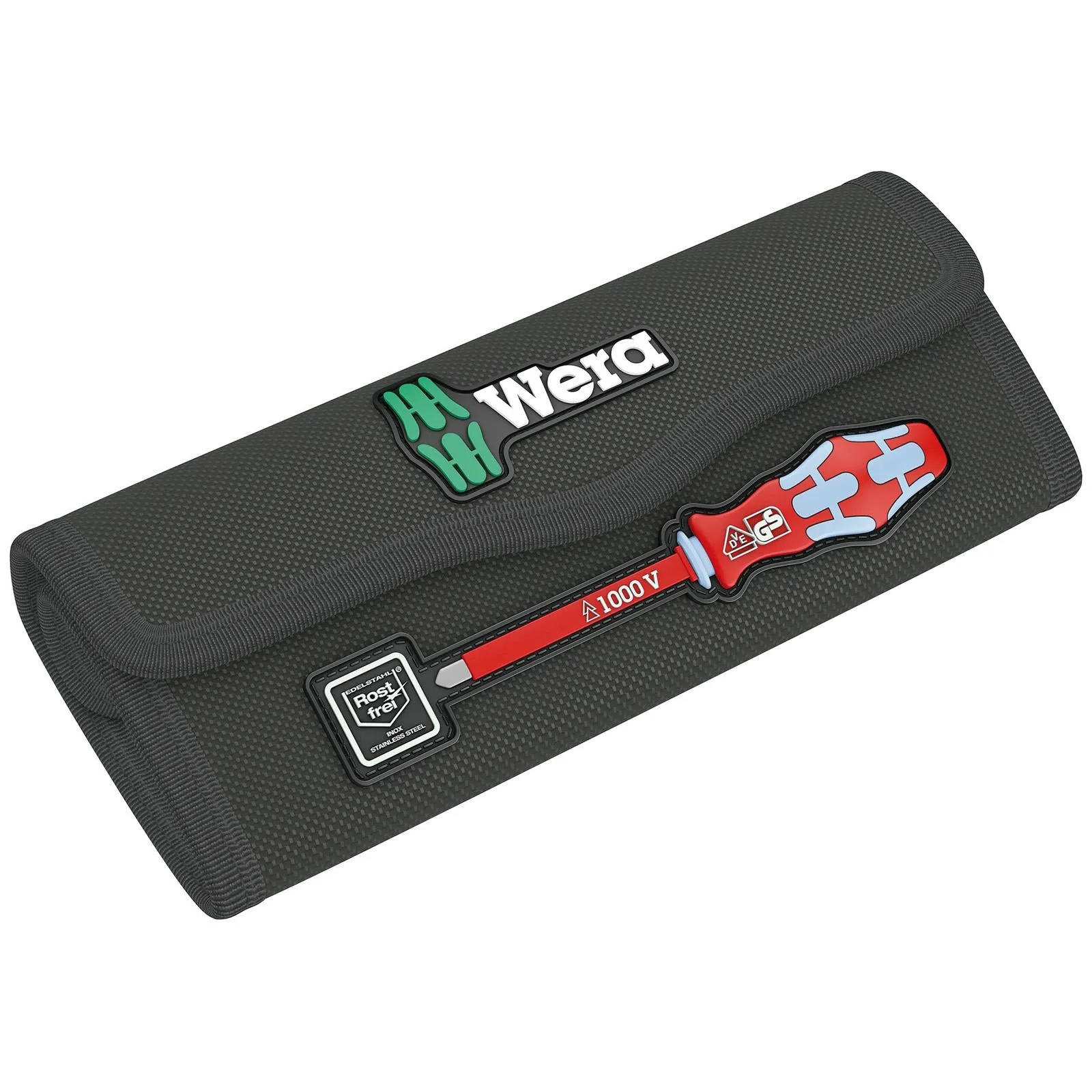 Wera Interchangeable VDE Screwdriver Set Kraftform Kompakt VDE Stainless 8 Extra Slim 1 Tool Finder 8 Pieces Torx