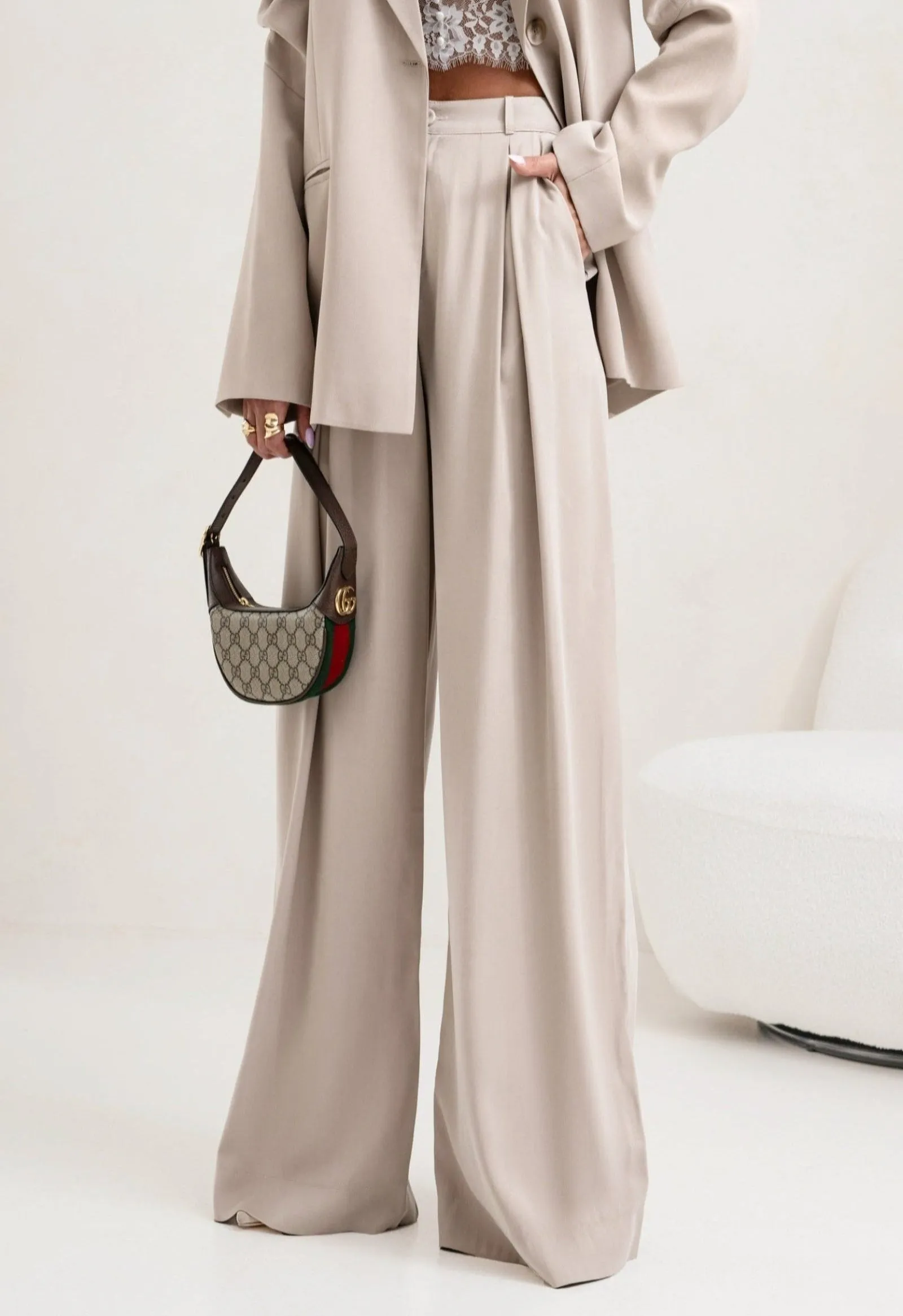 Wide pants -part of the set