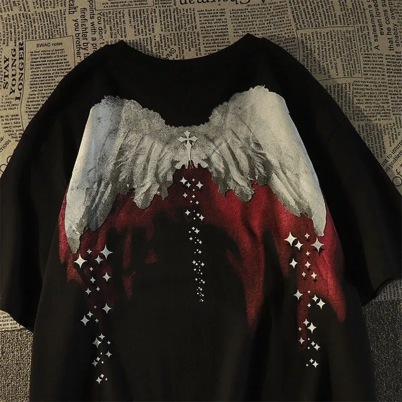 Wings & Crosses TEE-D724 | Inspanda