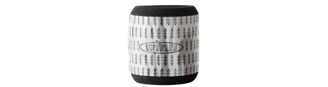 Winn Reel Grips Sleeves Straight - Gray Camo
