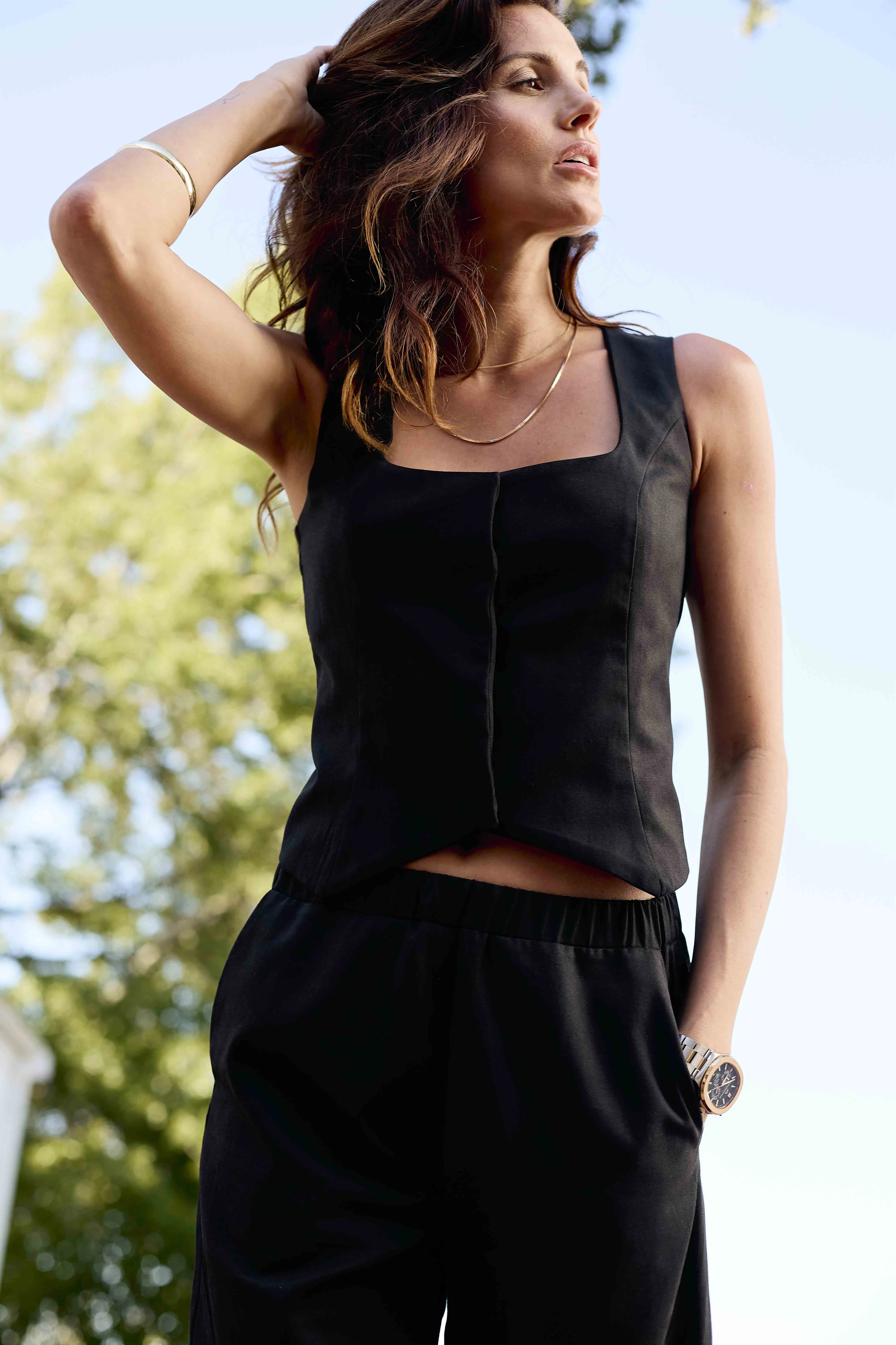 Winnie Waistcoat | Black