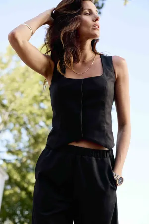 Winnie Waistcoat | Black
