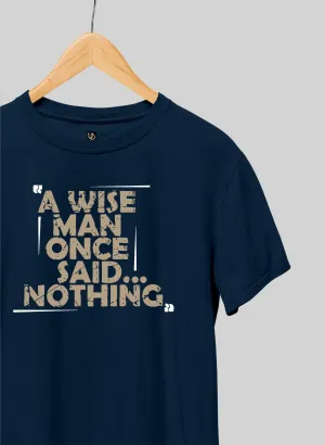 Wise Man Half Sleeve T-Shirt