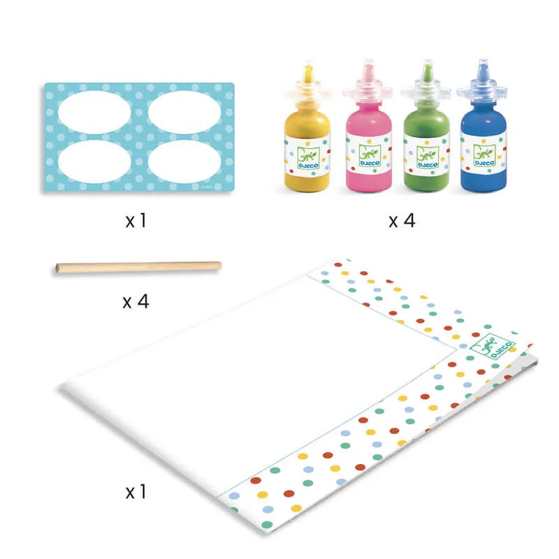 WOMBAT PAINT WITH STICKS SET