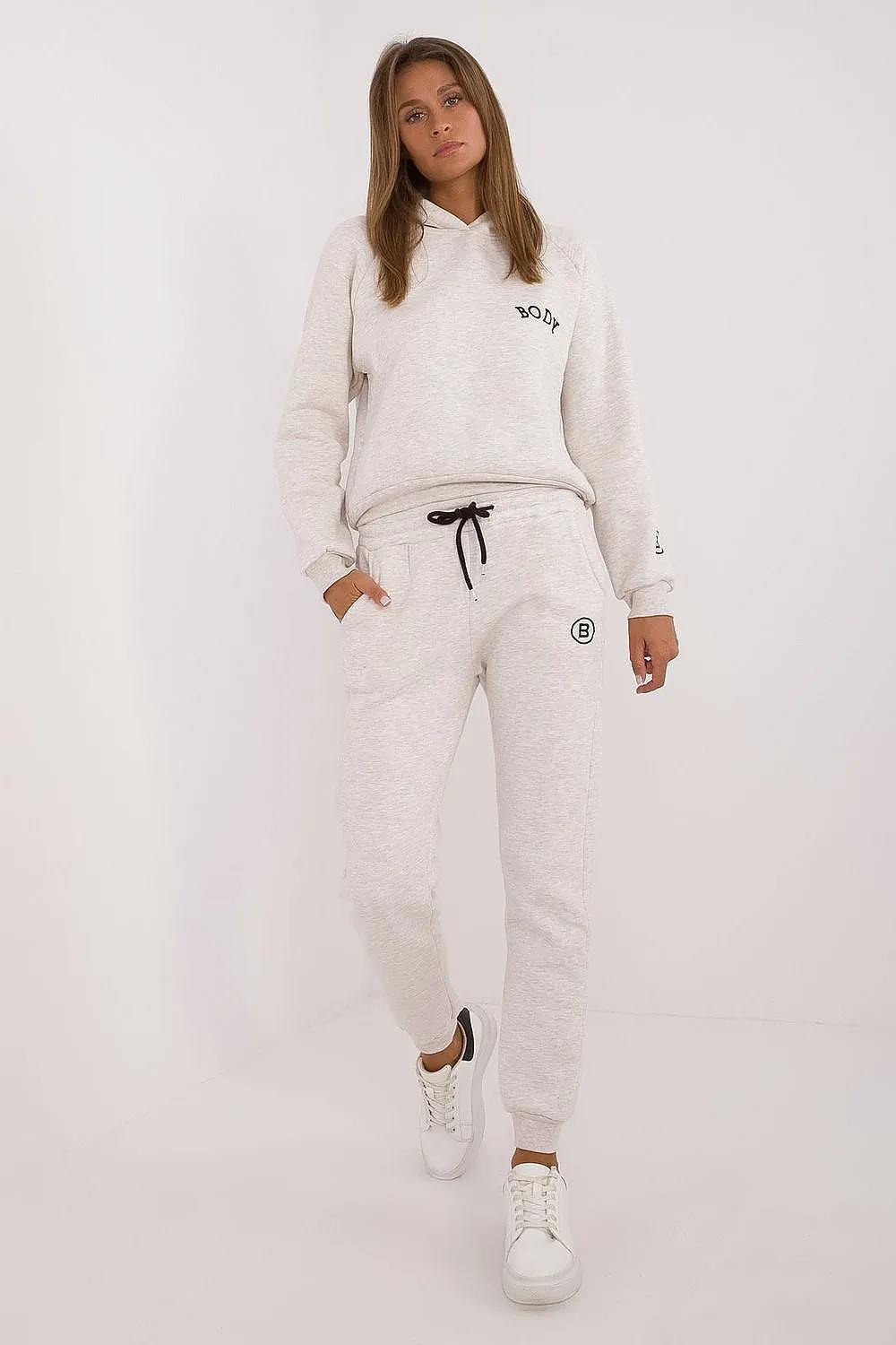 Women's mélange pattern insulated set