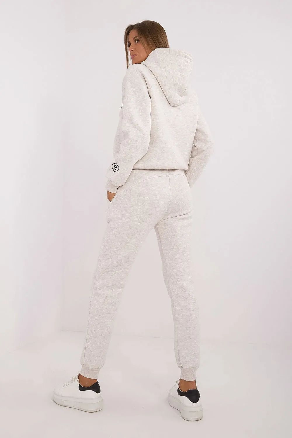 Women's mélange pattern insulated set