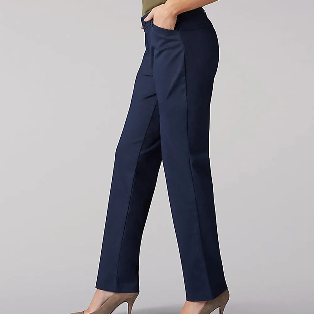 Women’s Wrinkle Free Relaxed Fit Straight Leg Pant - 463-7547