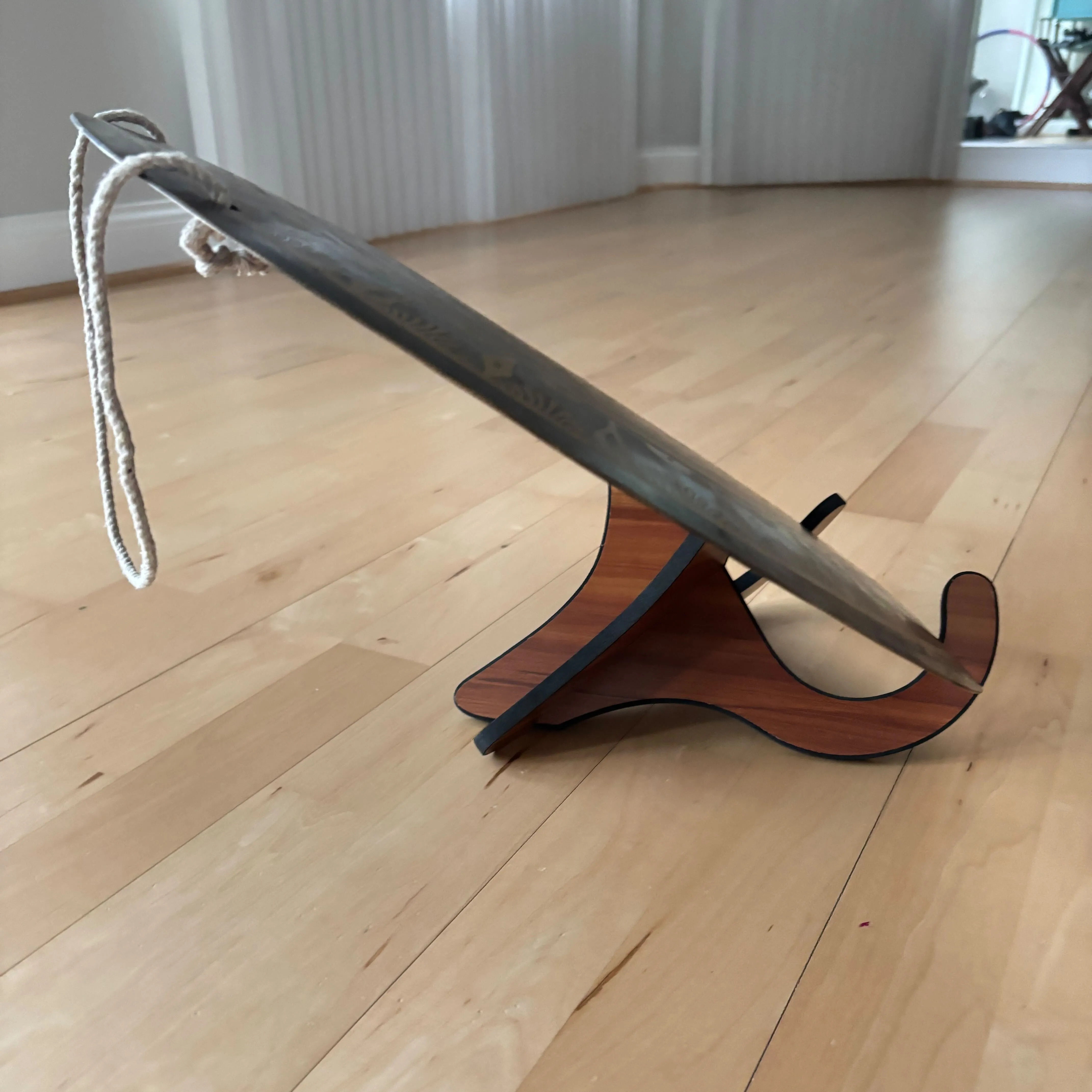 Wooden Drum and Small Gong Stand