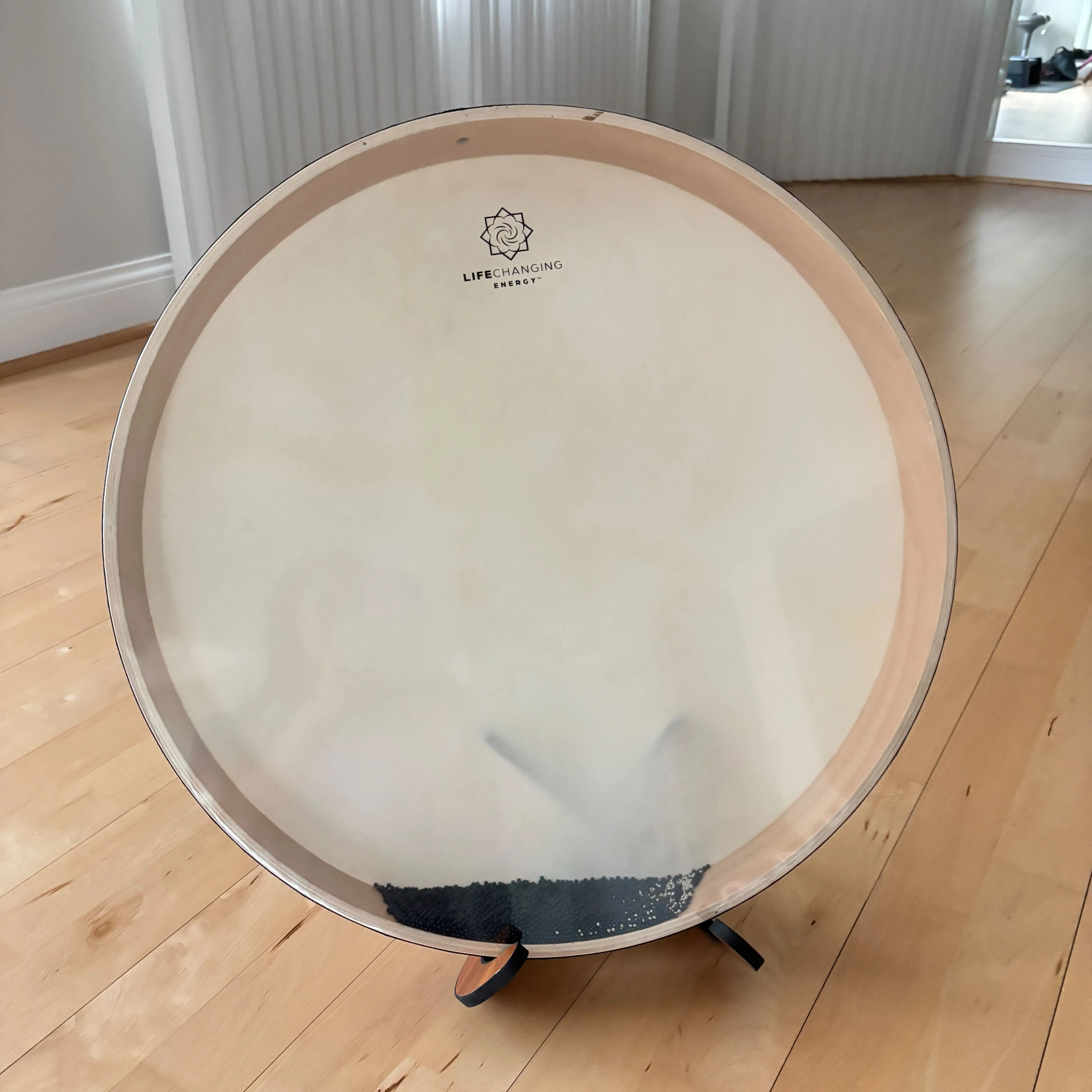 Wooden Drum and Small Gong Stand