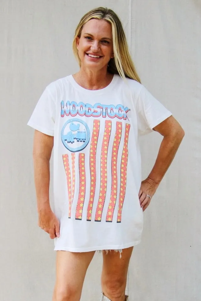 Woodstock Peace Now Tee {Recycled Karma}