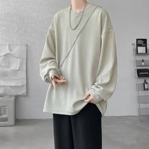 Y2K Casual Ribbed Top