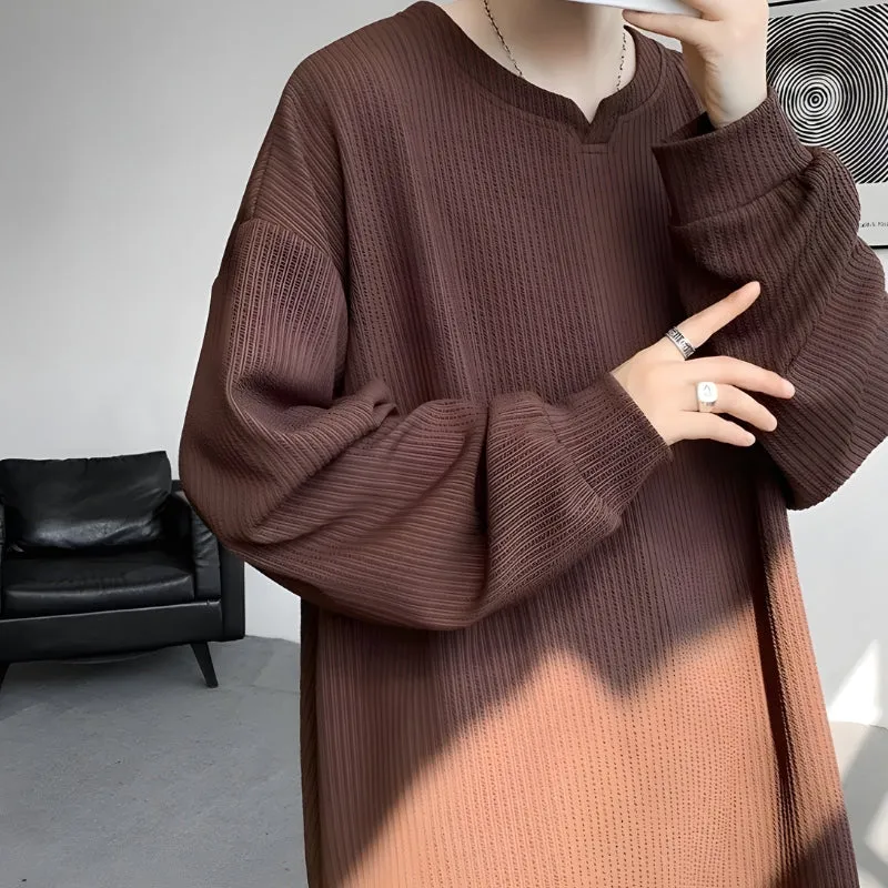 Y2K Casual Ribbed Top