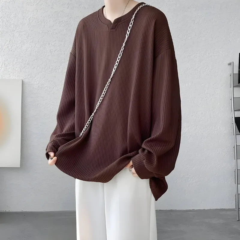 Y2K Casual Ribbed Top