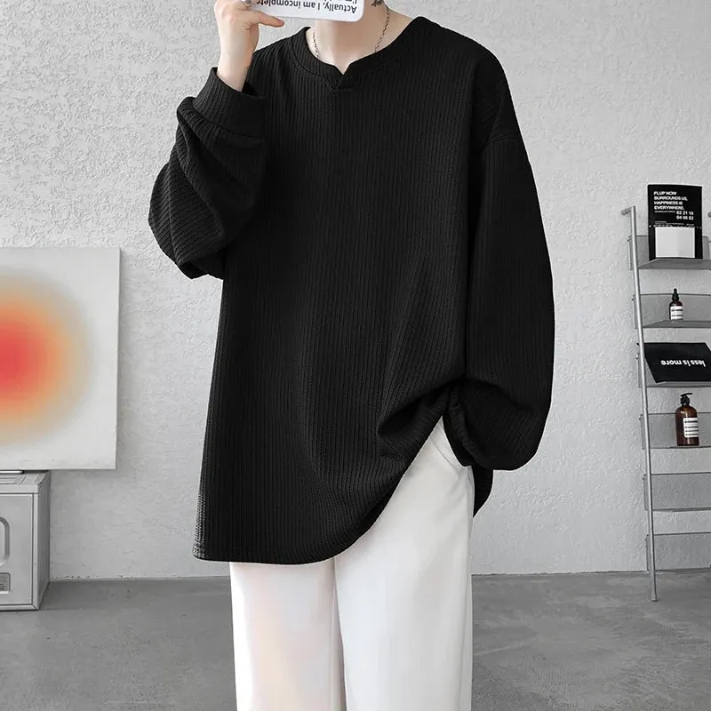 Y2K Casual Ribbed Top