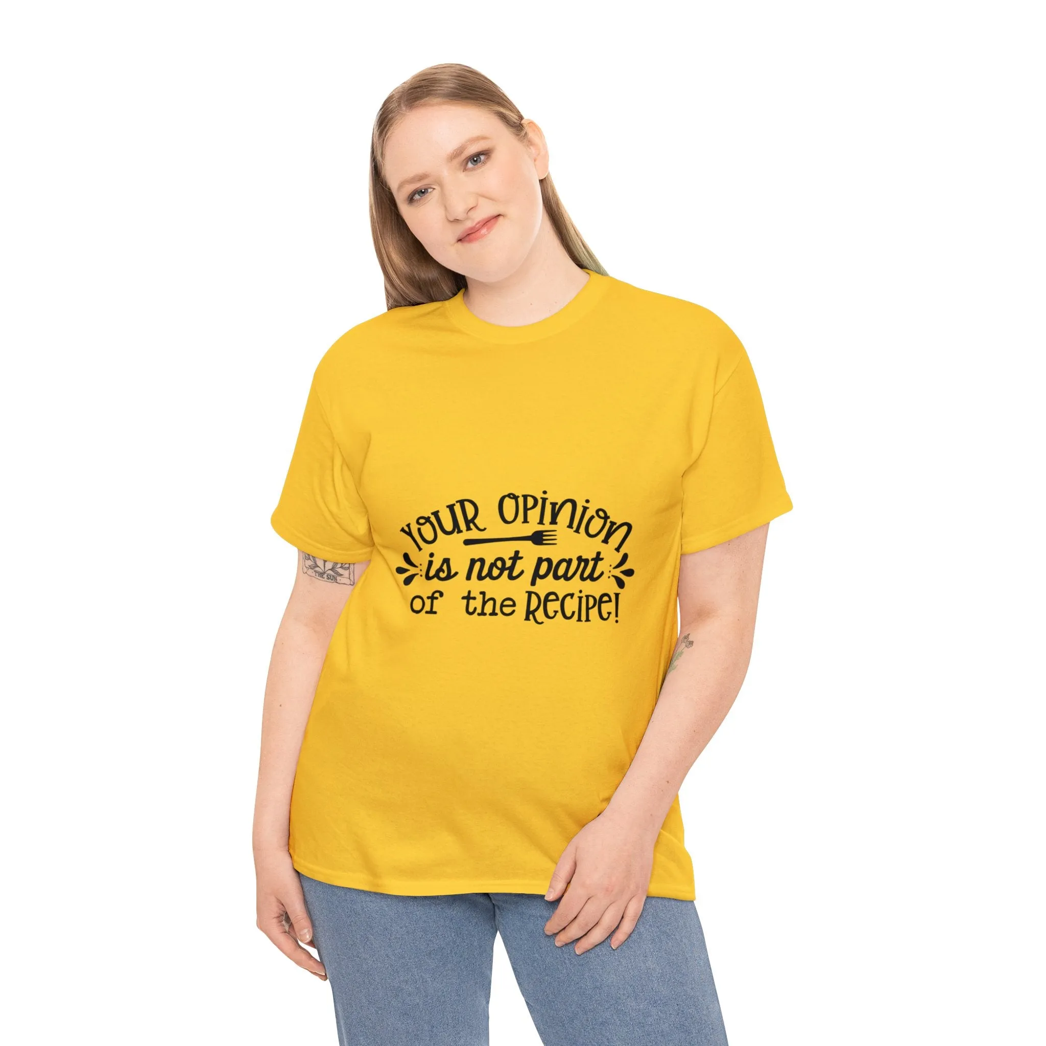 Your Opinion- Unisex Heavy Cotton Tee