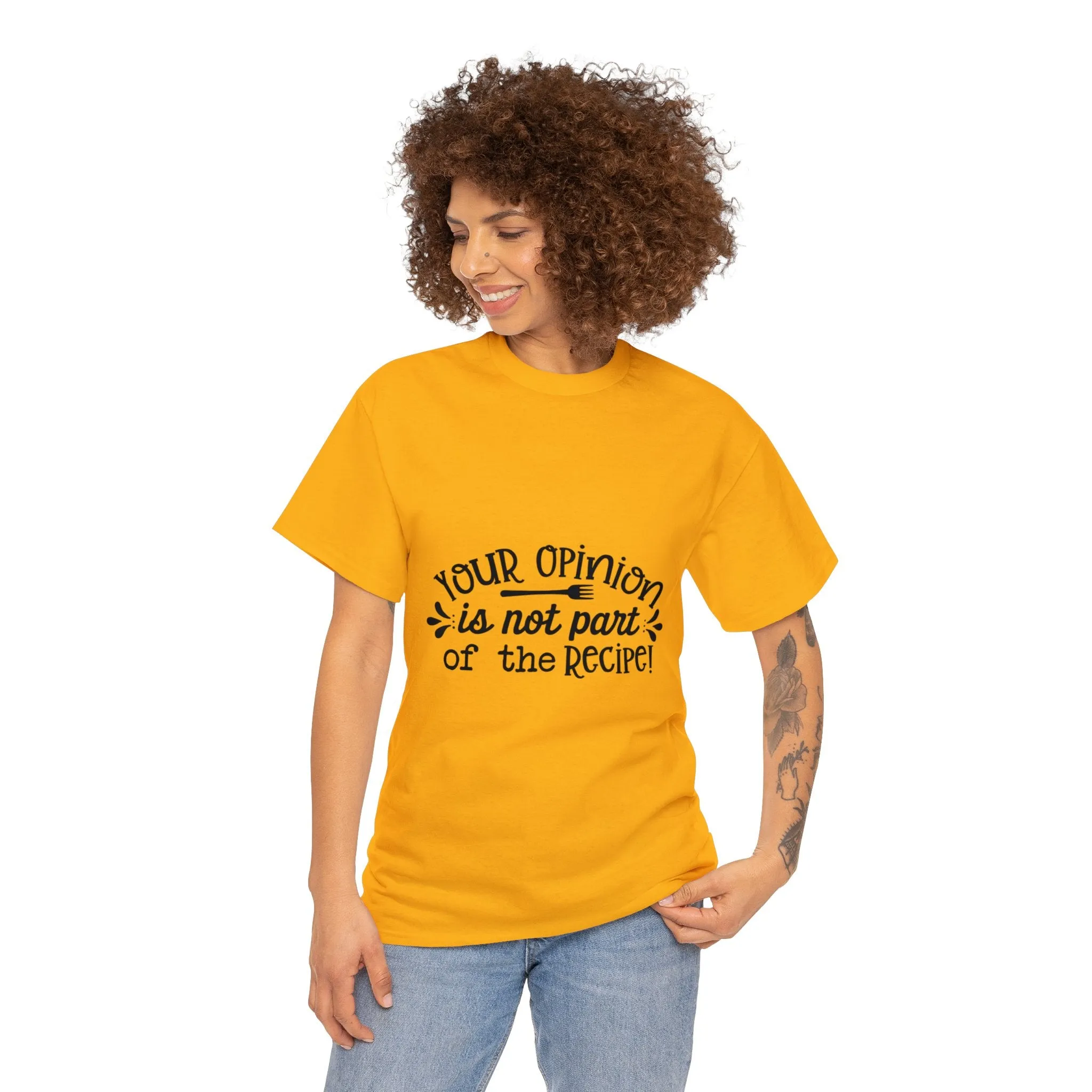 Your Opinion- Unisex Heavy Cotton Tee