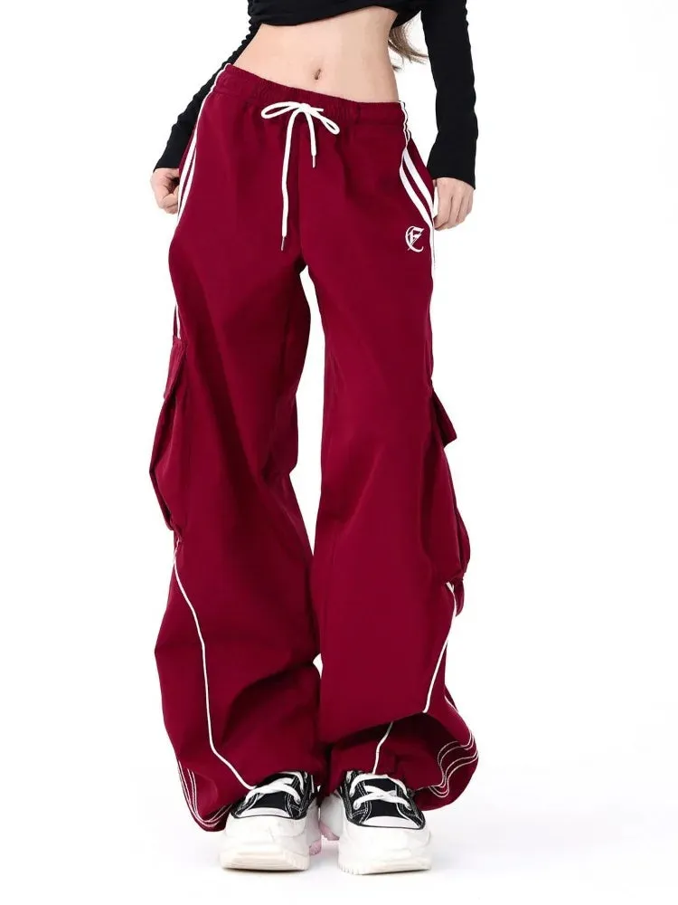 Zina Wide-Leg Cargo Pants