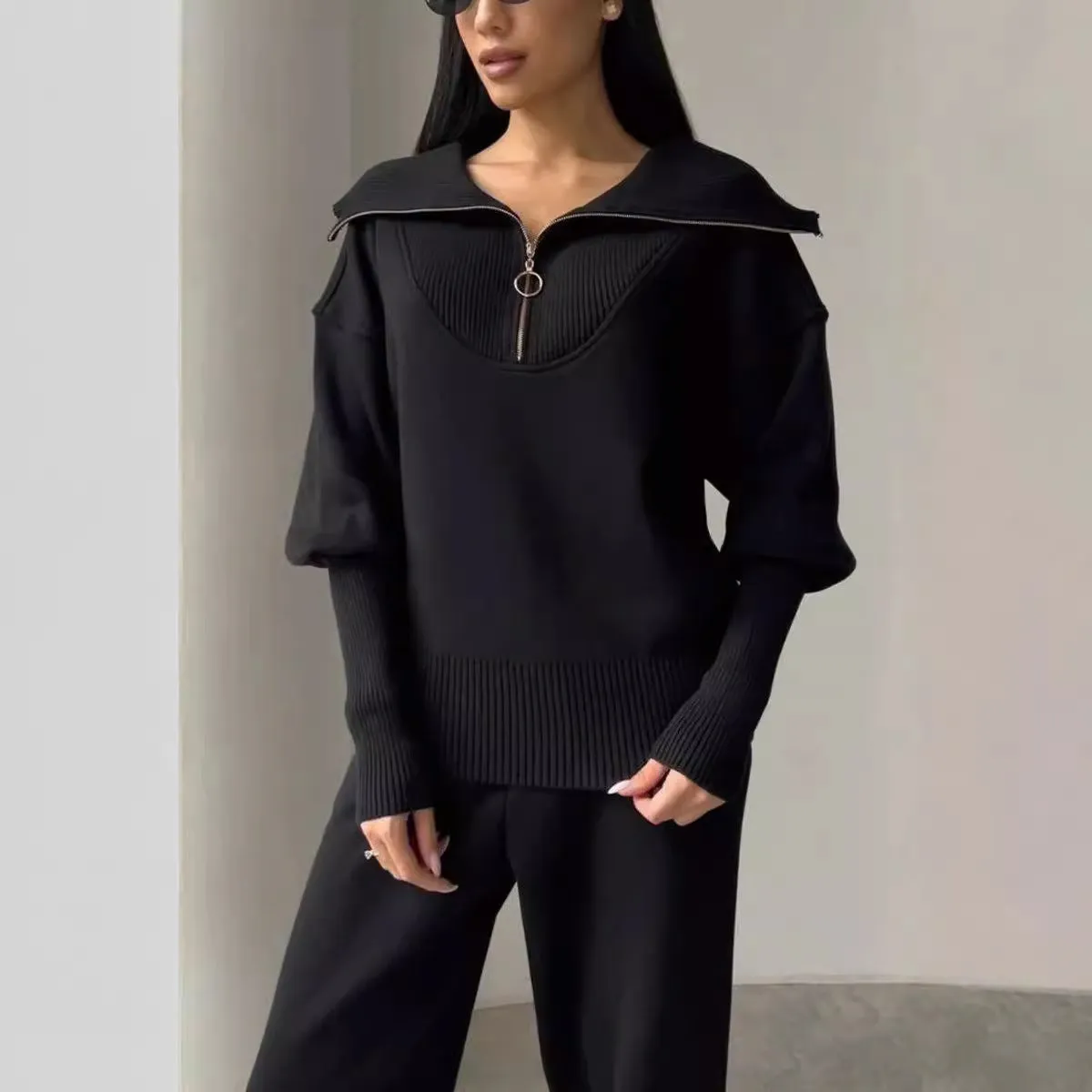Zip up  joggers set